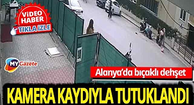 Alanya'da kadın cinayetini vatandaşlar önledi! O anlar kameraya yansıdı