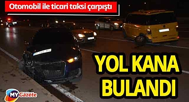 Antalya-Alanya D-400 Karayolunda kaza! Yaralılar hastaneye kaldırıldı