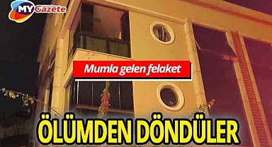 Antalya'da anne ve çocuğun yanmaktan son anda kurtuldu! Dikkat çeken mum detayı...