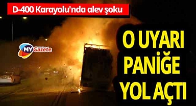 Antalya'da nakliye şoku! Kamyonet bir anda alev topuna döndü!