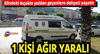 Antalya'da park dehşeti! Bıçaklayıp kaçtı