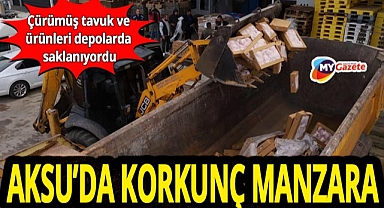 Antalya’da soğuk hava depolarına şok baskın! 25 ton tarihi geçmiş tavuk ele geçirildi