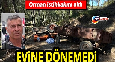 Antalya'da trajik kaza! Evine giderken traktörünün altında kaldı! 