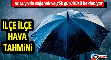 Antalya'da yağışlı hava etkisini artırıyor! Meteoroloji son tahminleri açıkladı 27.11.2025