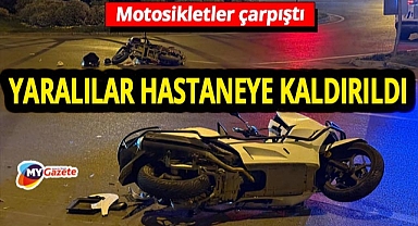 Antalya Gazipaşa’da motosiklet ve elektrikli motosiklet çarpıştı! 4 yaralı