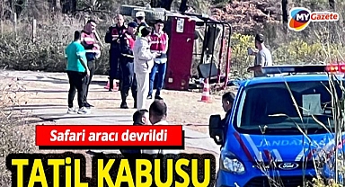 Antalya tatili kabusa döndü! Safari aracının altında kalan 9 turist yaralandı
