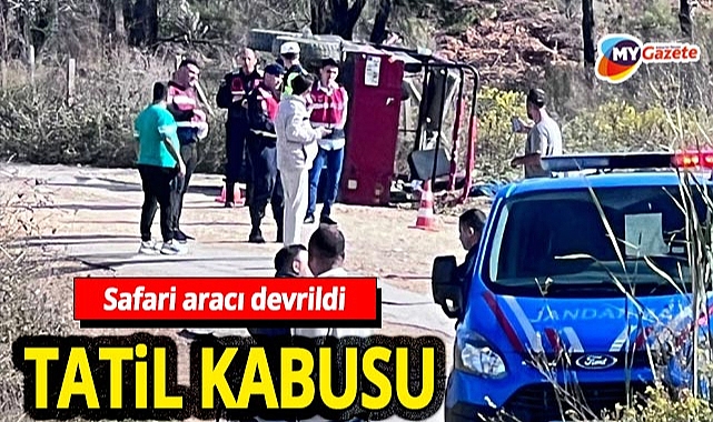 Antalya tatili kabusa döndü! Safari aracının altında kalan 9 turist yaralandı