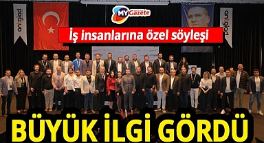 Antalyalı iş insanlarına başarı ve batış hikayesi üzerine özel seyleşi