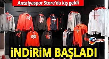 Antalyaspor Store'da kışlık şölen! Seçili ürünlerde indirim başladı