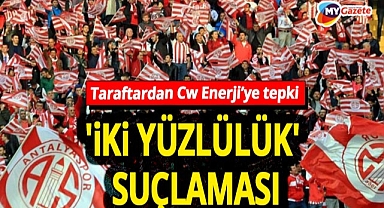 Antalyaspor taraftarından CW Enerji'ye sert tepki! 'Bu şehre nankörlüktür!'