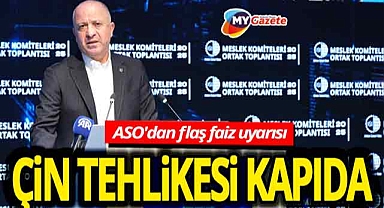 ASO Başkanı Ardıç, Çin tehdidine ve küresel belirsizliğe karşı sanayicileri uyardı