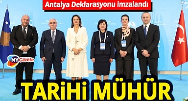 Balkan Anayasa Mahkemeleri resmileşti! Antalya Deklarasyonu için imzalar atıldı