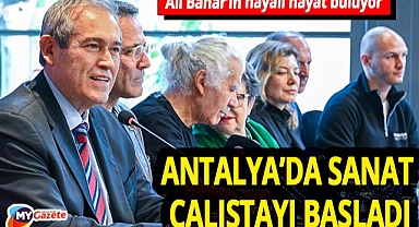 Bir Başka Antalya 3 Sanat Çalıştayı başladı! Antalya’nın kültürel belleğine sanatçı imzası