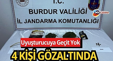 Burdur’da Jandarmadan uyuşturucu operasyonu