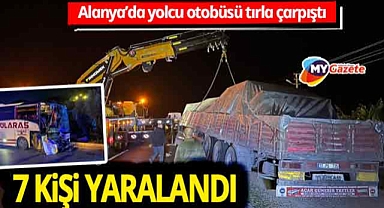 D-400 Karayolunda feci kaza! Kontrolden çıkan otobüs tıra çarptı