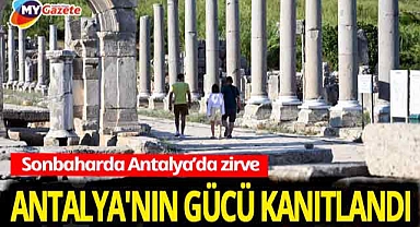Dört mevsim turizm başkenti... Antalya'da yabancı ziyaretçi sayısı Ekim'de 2 milyonu geçti
