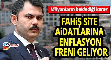 Fahiş site aidatlarına fren! Bakan Kurum açıkladı... Yeni düzenleme geliyor