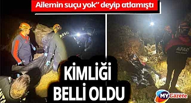 Falez faciasında kimlik belli oldu! 30 metreden atlayan gencin kimliği belli oldu