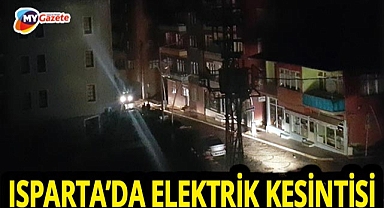 Isparta’da geniş kapsamlı kesinti! Keçiborlu ve Yalvaç için saatler açıklandı 28.11.2025