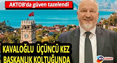 Kaan Kavaloğlu yeniden AKTOB Başkanı! 'Birlik olduğumuz sürece bizi kimse yıkamaz'