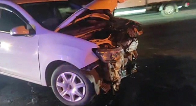 Manavgat D-400 Karayolunda kaza! Yaralılar var