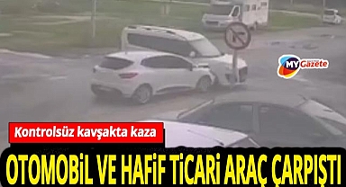 Manavgat’ta kavşak kazası paniğe neden oldu! Yaralı kadın hastaneye kaldırıldı