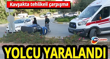 Manavgat’ta üç tekerli motorlu bisiklet ile otomobil çarpıştı! 1 yaralı