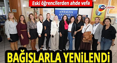Mezun dayanışmasının gücü! Antalya Anadolu Lisesi laboratuvarları yenilendi