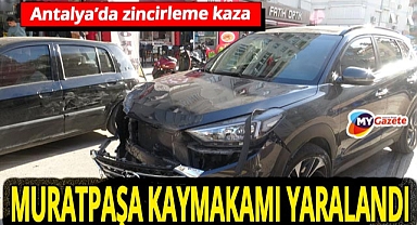 Muratpaşa Kaymakamı trafik kazasında geçirdi