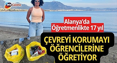 Öğrencilerine sadece Türkçe değil, doğayı da öğretiyor