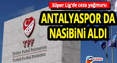 PFDK Kararları açıklandı! Antalyaspor'a çirkin ve kötü tezahürat cezası! 