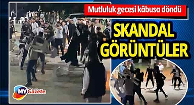 Serik'te düğün kanlı bitti! Sandalyelerin uçuştuğu kavga ortalığı savaş alanına çevirdi