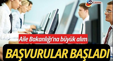 Aile ve Sosyal Hizmetler Bakanlığı’na 3 bin personel alınacak