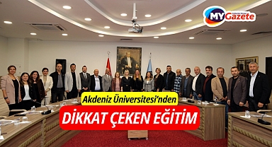 Akdeniz Üniversitesi'nden Dikkat Çeken Eğitim