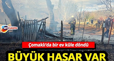 Antalya’da bir ev daha yandı! Çomaklı’daki yangın incelemeye alındı