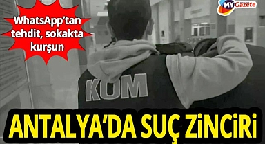 Antalya’da haraç terörü! İş yerini kurşunlayan 3 şüpheli tutuklandı