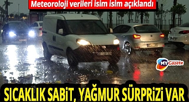 Antalya’da hava dengeleniyor! Sıcaklık sabit, yağmur sürprizi var