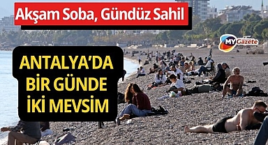 Antalya’da kıştan çok bahar