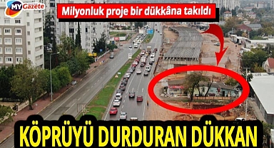 Antalya’da köprülü kavşak inşaatı pideci engeline takıldı! Uncalı’da çalışmalar durduruldu