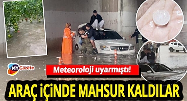 Antalya’da sağanak ve dolu felaketi! Demre göle döndü, mahsur kalan 2 kişi kurtarıldı