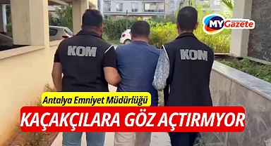 Antalya Emniyet Müdürlüğünden Dev Operasyon