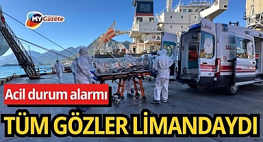 Antalya Limanı’nda nefes kesen acil durum tatbikatı
