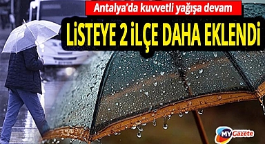 Antalya’nın doğusunda sağanak geliyor! İşte ilçe ilçe hava durumu... 09.12.2025