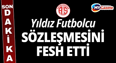 Antalyaspor'un Yıldız ismi sözleşmesini feshedip şehri terk etti