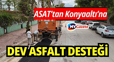 ASAT’tan Konyaaltı’na asfalt seferberliği