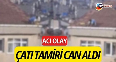 Burdur’da çatı tamiratı faciası