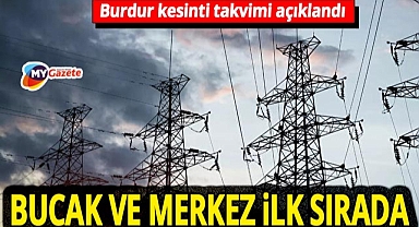 Burdur’da elektrikler kesilecek! 9 Aralık programı açıklandı... 09.12.2025
