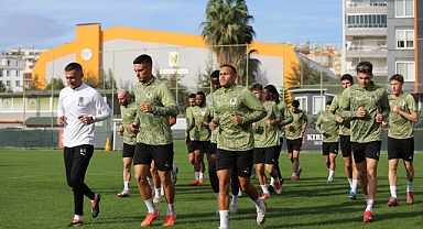 Corendon Alanyaspor, Çorum FK maçı öncesi hazırlıklarını tamamladı