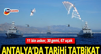 Doğu Akdeniz-2025 Tatbikatı görsel şölen yarattı! Türk donanması gücünü dünyaya gösterdi