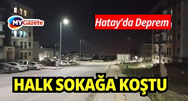 Hatay'da Korkutan Deprem